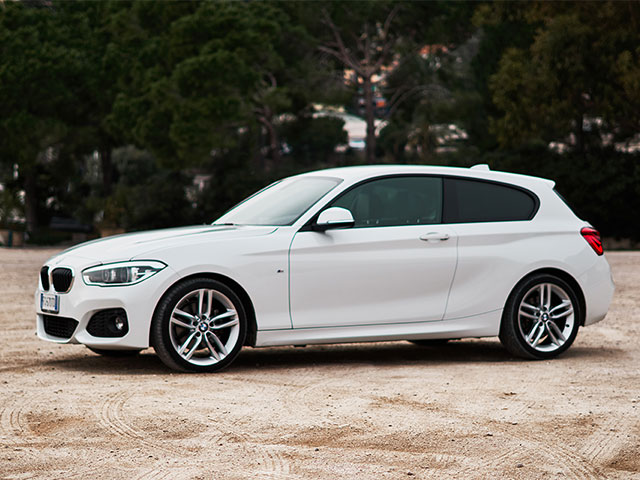 bmw 125 m-sport-full-optional-perfect bianco
