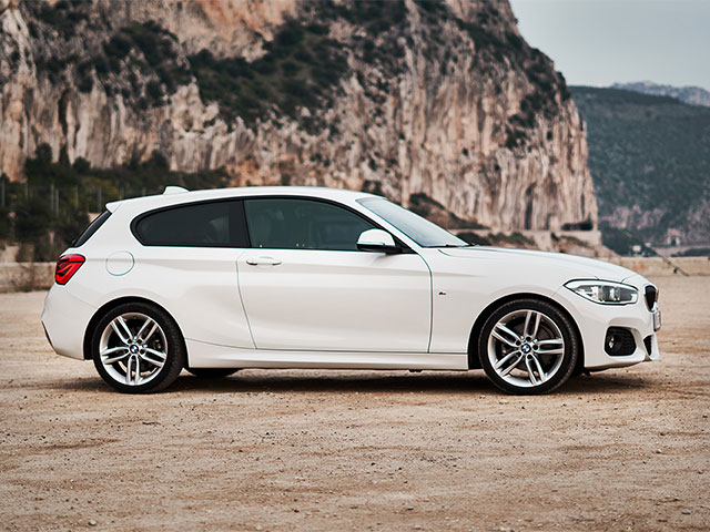 bmw 125 m-sport-full-optional-perfect bianco